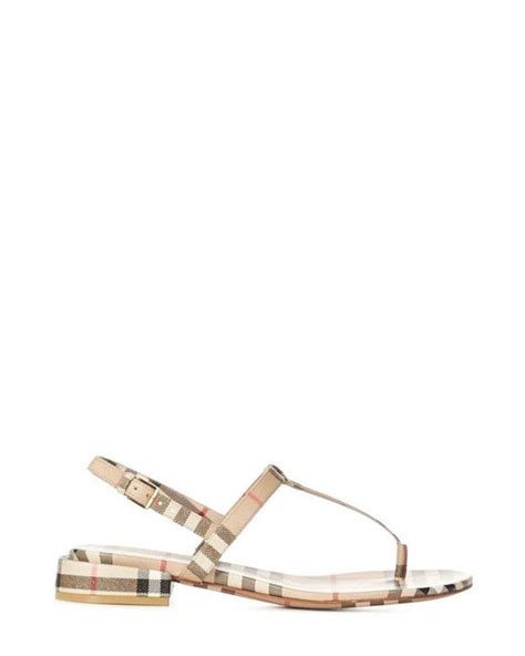 vintage burberry sandals|burberry sandals outlet.